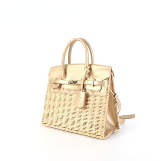 Margo - Wicker Handbag