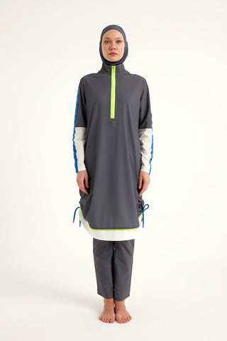 Fume Full Coverage Modest Swimwear Burkini Set M2514 - By Baano