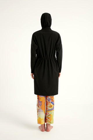 Black Full Coverage Swimwear Burkini Set M2525 - By Baano