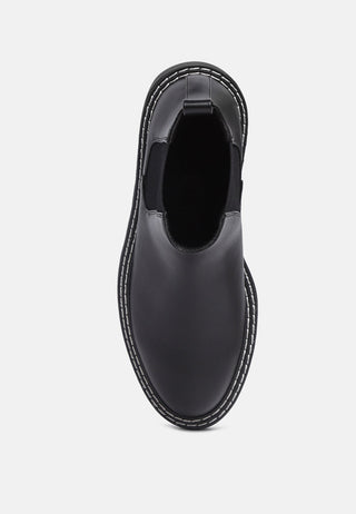 Mauritta Stitch Detailed Chelsea Boota