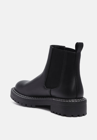 Mauritta Stitch Detailed Chelsea Boota