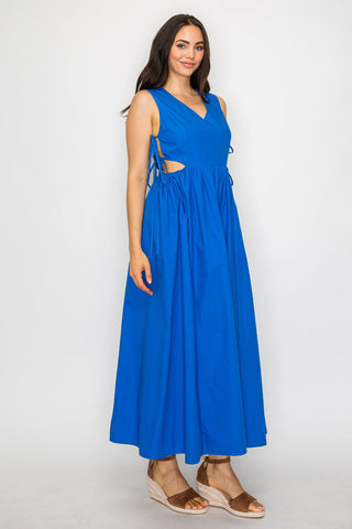 Aegean Blue Maxi Dress