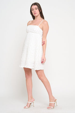 Cloud Puff Short Dress