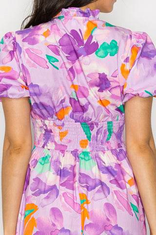 Lilac Dreamscape Maxi Dress