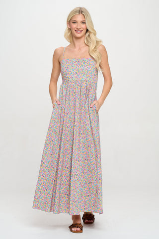 Mykonos Meadow Maxi Dress