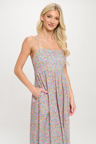 Mykonos Meadow Maxi Dress