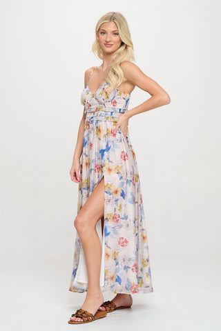 Petal Reverie Maxi Dress