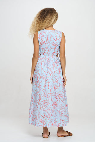 Santorini Dreams Maxi Dress