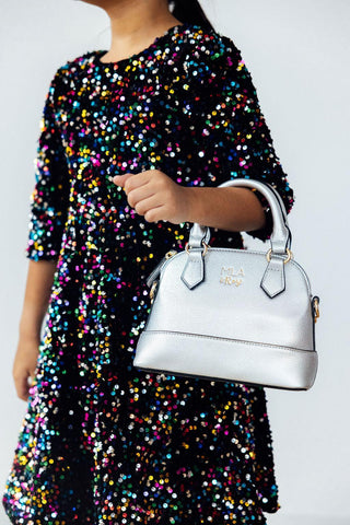 Confetti Velvet Sequin Dress