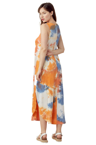 Maxi Dress Sleeveless Crew Neck Maxi Dress