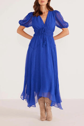 Lily Hanky Hem Midi Dress