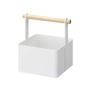 Storage Caddy - Small - Steel + Wood - By Baano