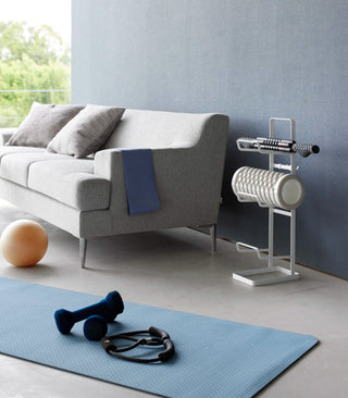 Fitness Equipment Storage Rack - Steel - By Baano