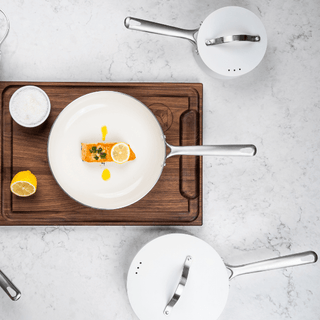 Mobi 8-Piece Ceramic Nonstick Cookware Set - By Baano