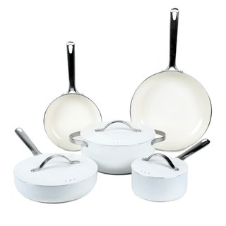 Mobi 8-Piece Ceramic Nonstick Cookware Set - By Baano