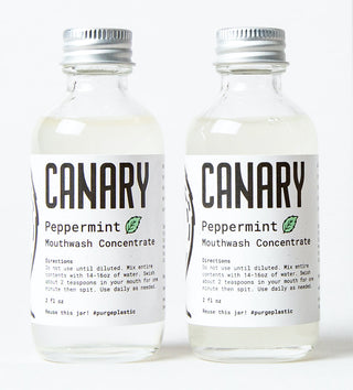 Peppermint Mouthwash Concentrate Canary