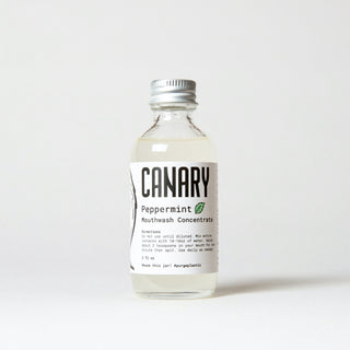 Peppermint Mouthwash Concentrate Canary