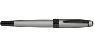 Bailey™ Matte Gray Lacquer Rollerball Pen - By Baano