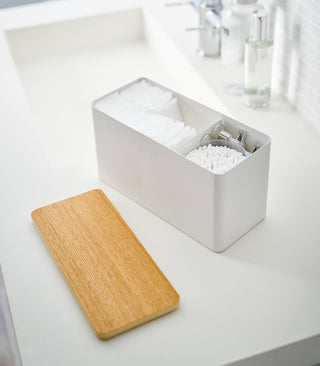Countertop Organizer - Steel + Wood - By Baano