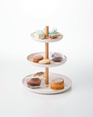 Serving Stand - Steel + Wood - By Baano