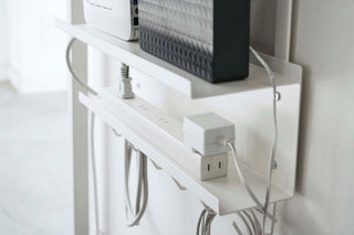 Under-Desk Cable & Router Storage Rack - Steel - By Baano