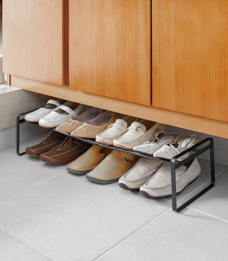 Stackable Shoe Rack (7" H) - Steel Yamazaki Home