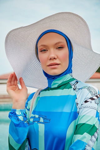 Lycra Sax Burkini Modest Swimwear M2315 - By Baano