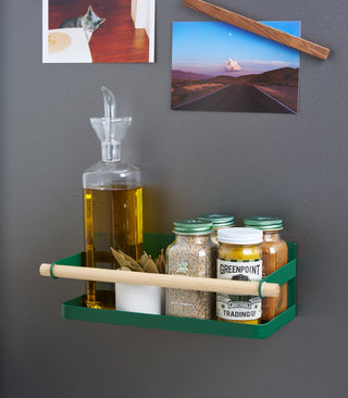 Magnetic Storage Caddy - Steel + Wood - By Baano