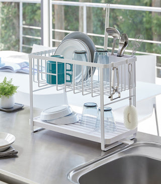 Two-Tier Wire Dish Rack - Steel - By Baano