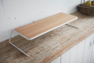 Dish Riser - Large - Steel + Wood - By Baano