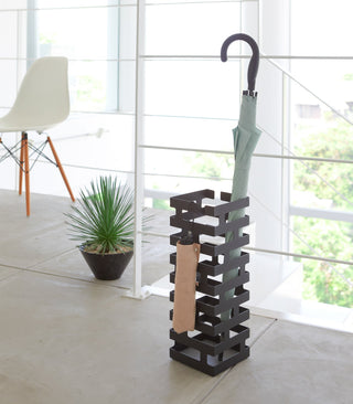 Umbrella Stand - Square - Steel - By Baano