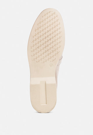 Nautica Genuine Suede Knot Detailed Loafers