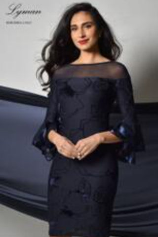 Navy Knit Dress