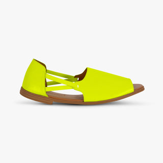 Fluo Green Peep Toes - By Baano