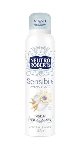 Neutro Roberts Deodorant Sensitive Skin Oats & Lotus Flower Spray 150ml