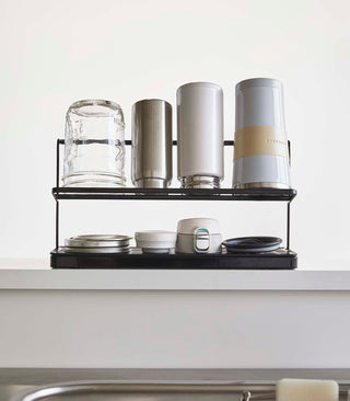 Countertop Bottle Drying Rack - Steel Yamazaki Home