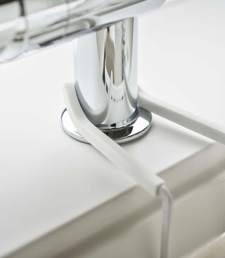 Faucet-Hanging Sponge Caddy - Steel - By Baano