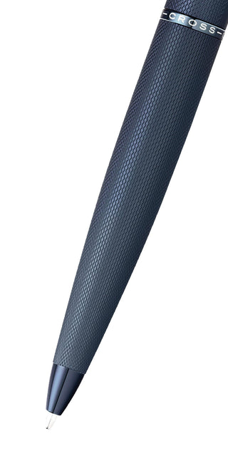 ATX® Sandblasted Dark Blue Ballpoint Pen - By Baano