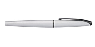 ATX® Brushed Chrome Medium Nib Fountain Pen - By Baano