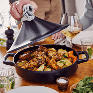 Nori Authentic Cast Iron Moroccan Tagine - By Baano