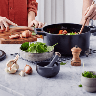 Nori Cast Iron Mortar & Pestle Set - By Baano