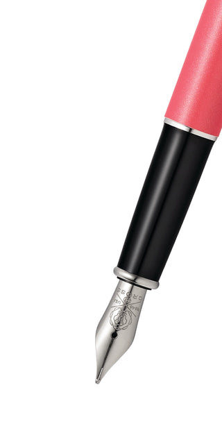Classic Century® Coral Pearlescent Lacquer Fine Nib Fountain Pen - By Baano