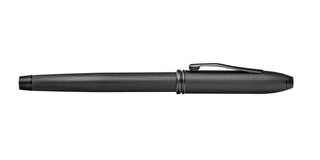 Townsend® Black PVD Micro-knurl Rollerball Pen - By Baano