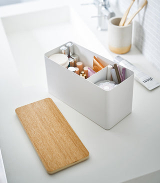 Countertop Organizer - Steel + Wood - By Baano