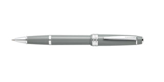 Bailey Light™ Polished Gray Resin Rollerball Pen - By Baano