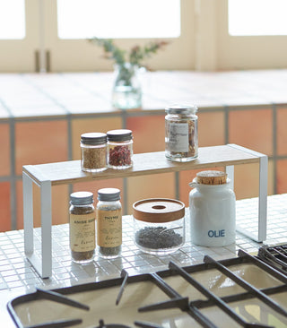 Single-Tier Riser - Steel + Wood - By Baano