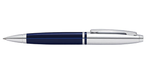 Calais™ Chrome & Blue Lacquer Ballpoint Pen - By Baano