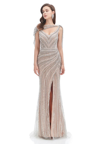 Odessa Beaded Maxi Dress - By Baano