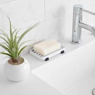 Slotted Soap Tray - Steel - By Baano