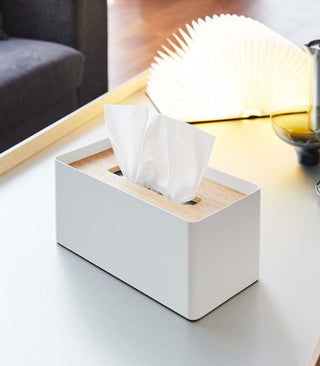 Tissue Box Cover - Rectangle - Steel - By Baano